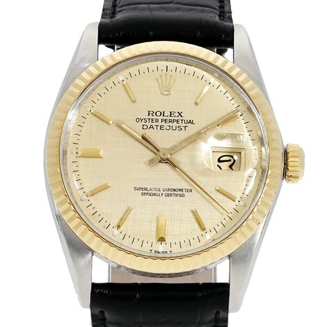 rolex datejust 16013 staal goud en gital|Rolex Datejust Steel Yellow Gold Vintage Mens Watch 16013.